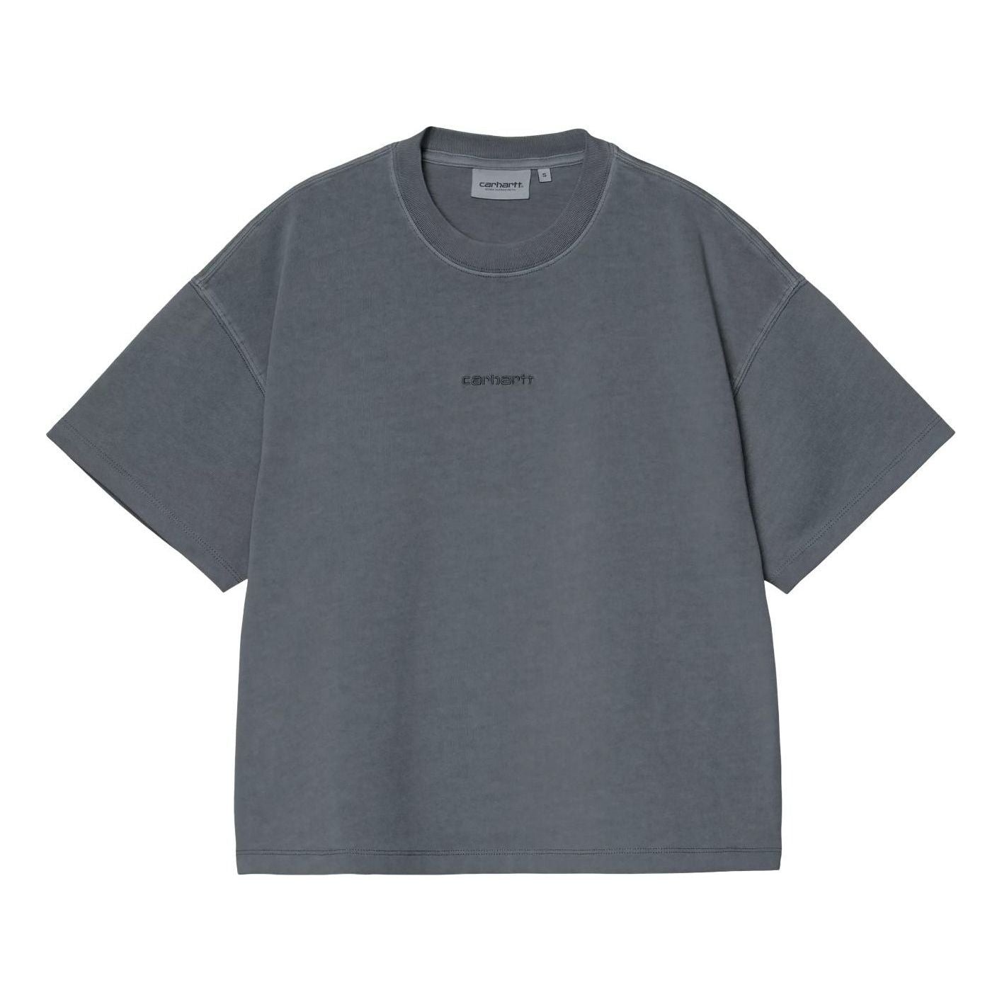 (WMNS) Carhartt WIP S/S Benton T-Shirt 'Carbon' I035590-3IW-GD