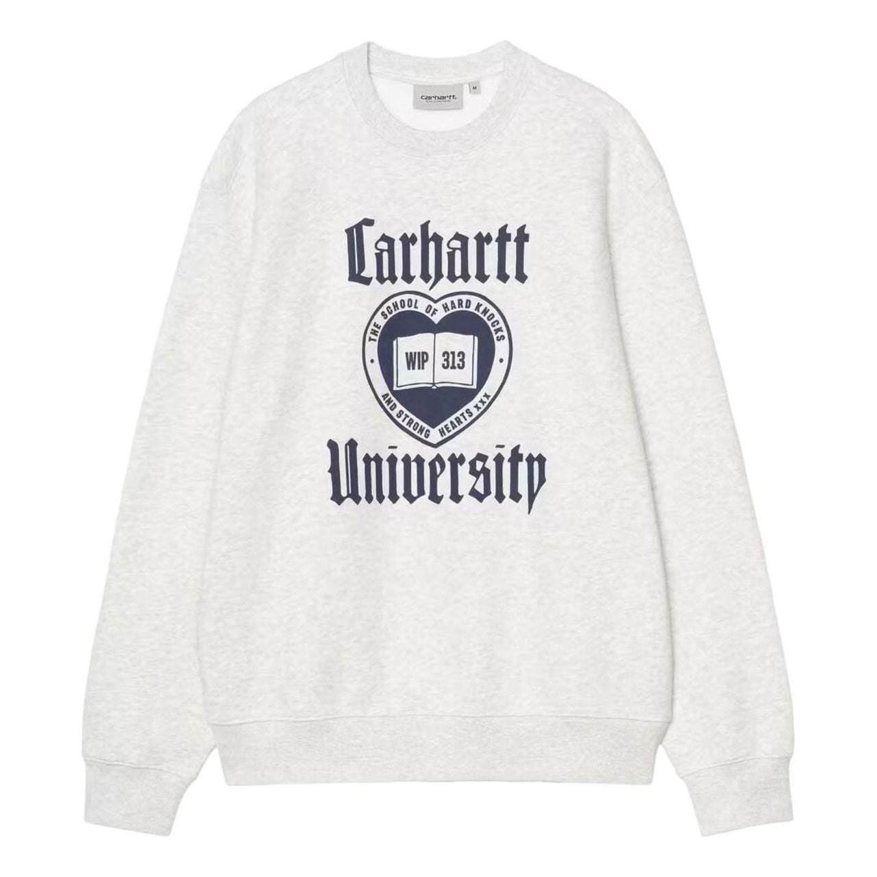 Carhartt WIP Schooling Fleece Sweatshirt 'Gray' I035642-482-XX