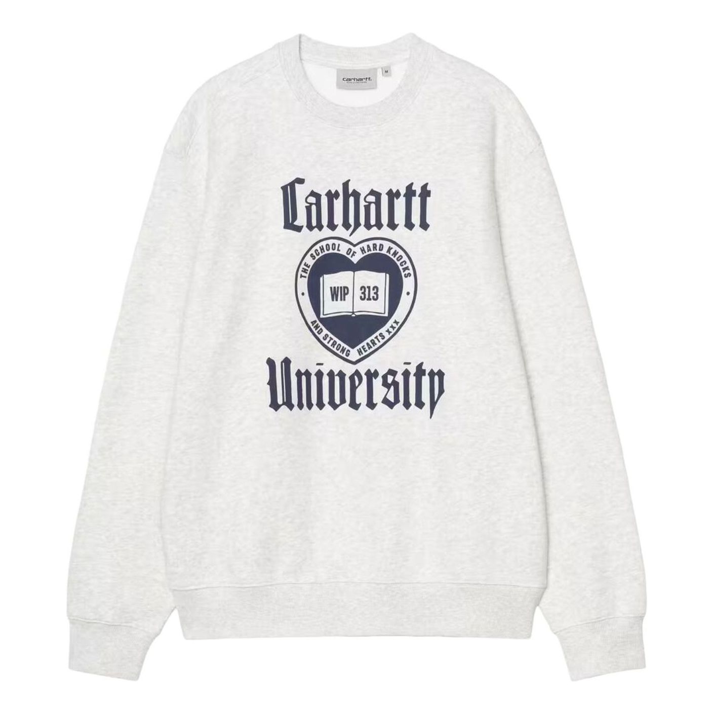 Carhartt WIP Schooling Fleece Sweatshirt 'Gray' I035642-482-XX