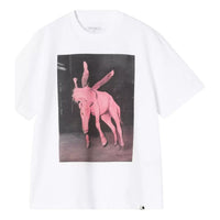 (WMNS) Carhartt WIP S/S Sean Hamilton T-Shirt 'White' I036393-02-XX