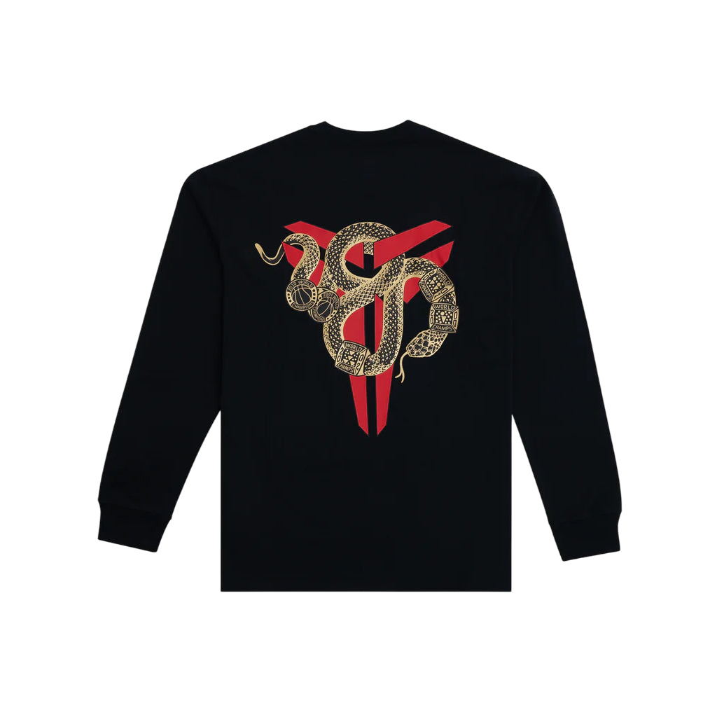 Nike Kobe Long-Sleeve T-Shirt 'Year of Mamba Black' IB0241-010