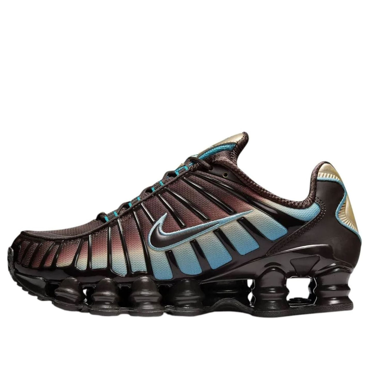 (WMNS) Nike Shox TL 'Velvet Brown Denim Turquoise' IB4340-200