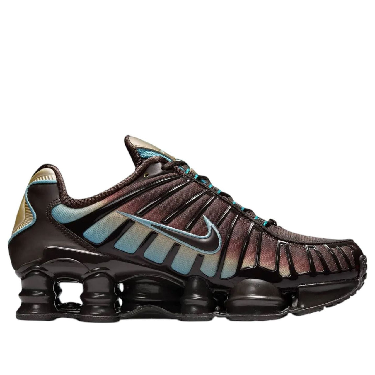 (WMNS) Nike Shox TL 'Velvet Brown Denim Turquoise' IB4340-200