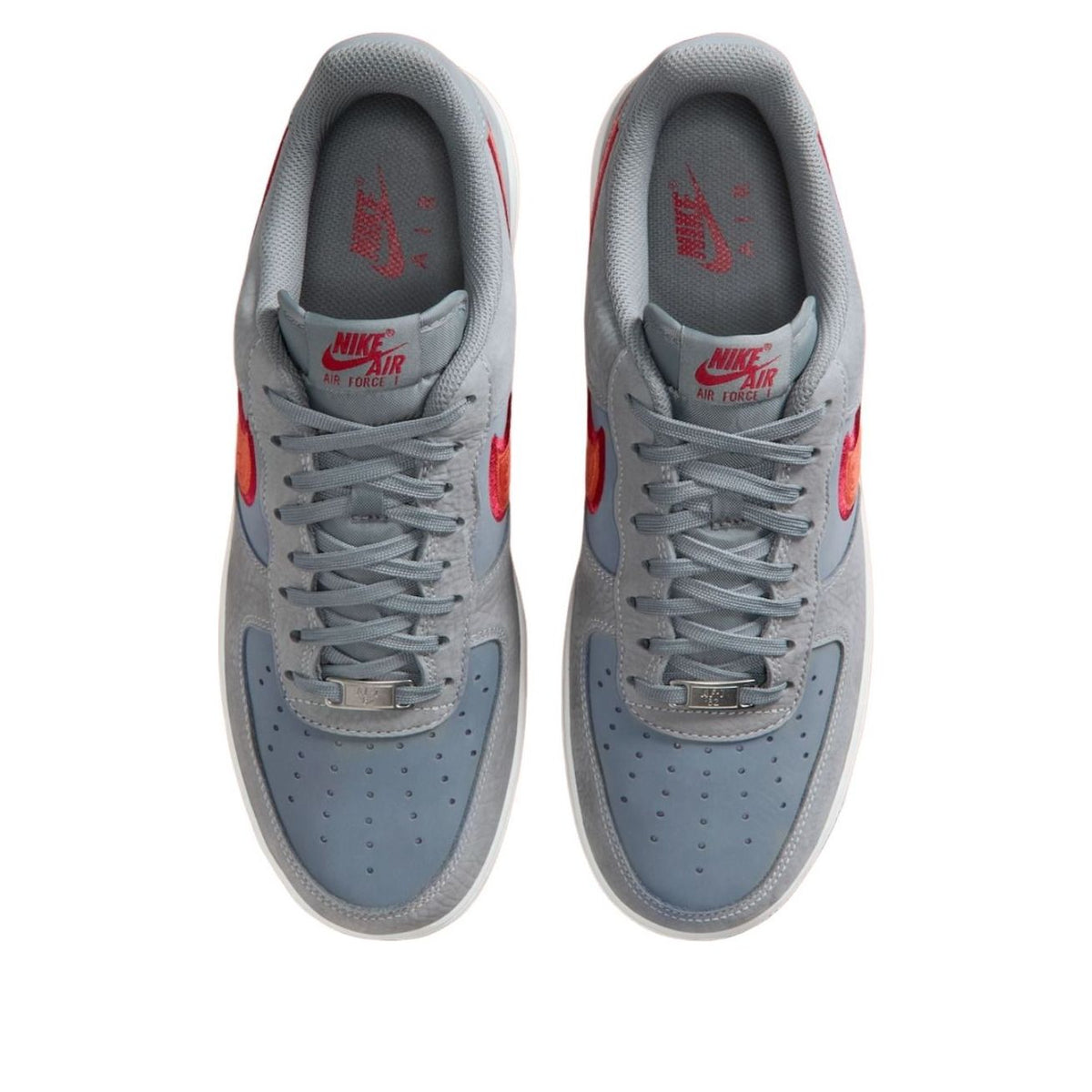 Nike Air Force 1 Low 'Cool Grey Team Crimson' IB6842-001
