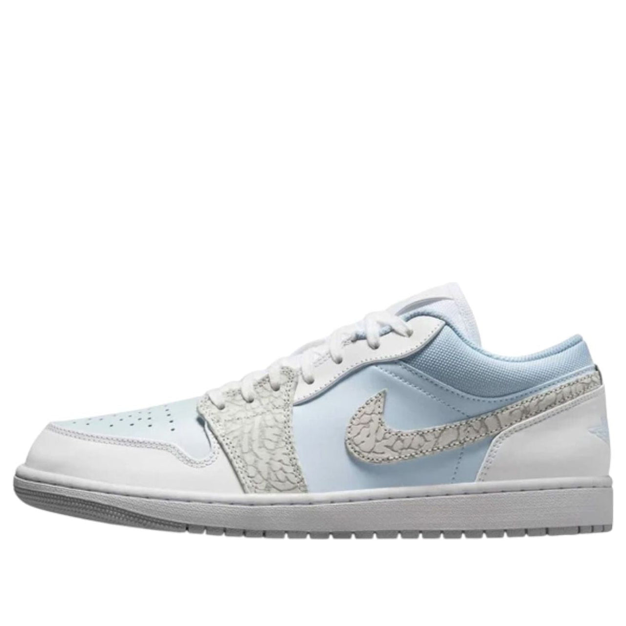 Air Jordan 1 Low SE 'Blue Tint Elephant Print' IB7692-400