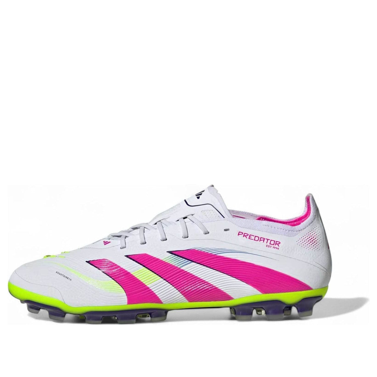 adidas Predator Elite AG 'White Lucid Pink Lemon' ID3838