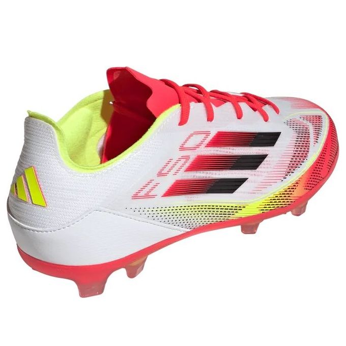 (GS) adidas F50 Elite FG 'Pure Victory Pack White Yellow Neon Red' IE1305