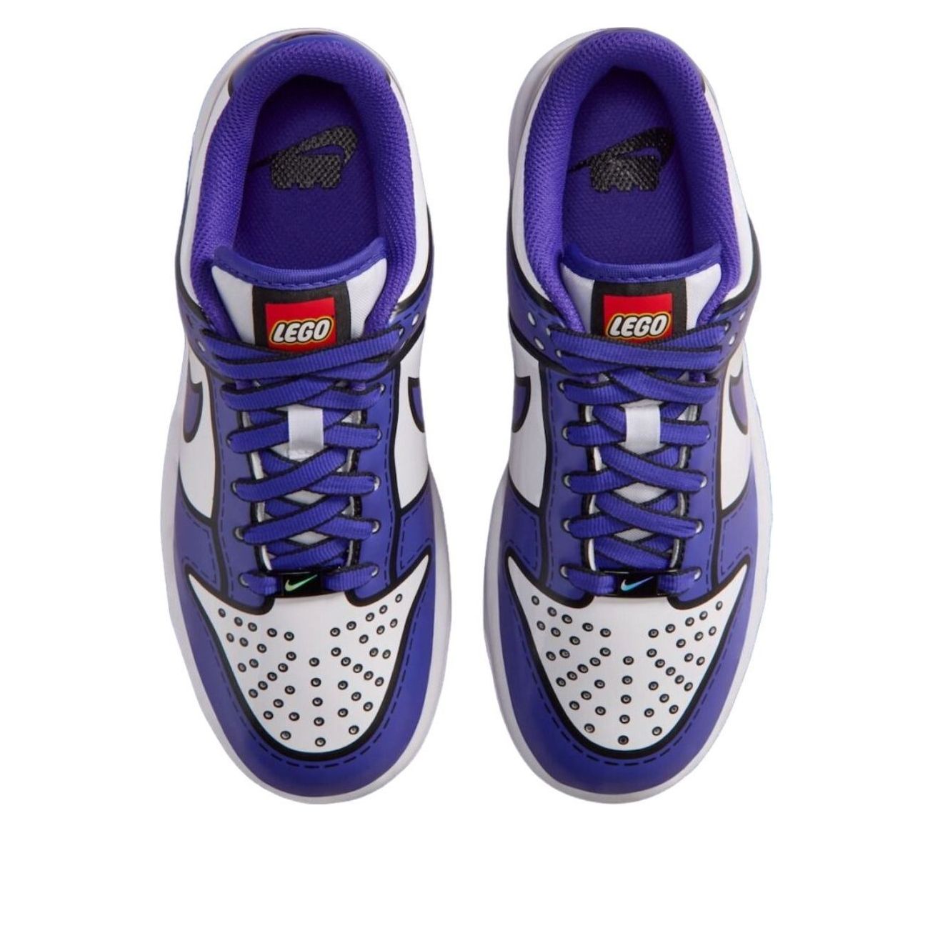 (GS) Nike x LEGO Dunk Low 'White Bright Concord' IF2117-102
