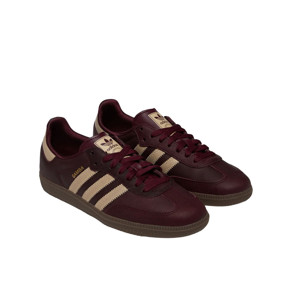 (WMNS) adidas Samba OG 'Maroon Crystal Sand' IF7004
