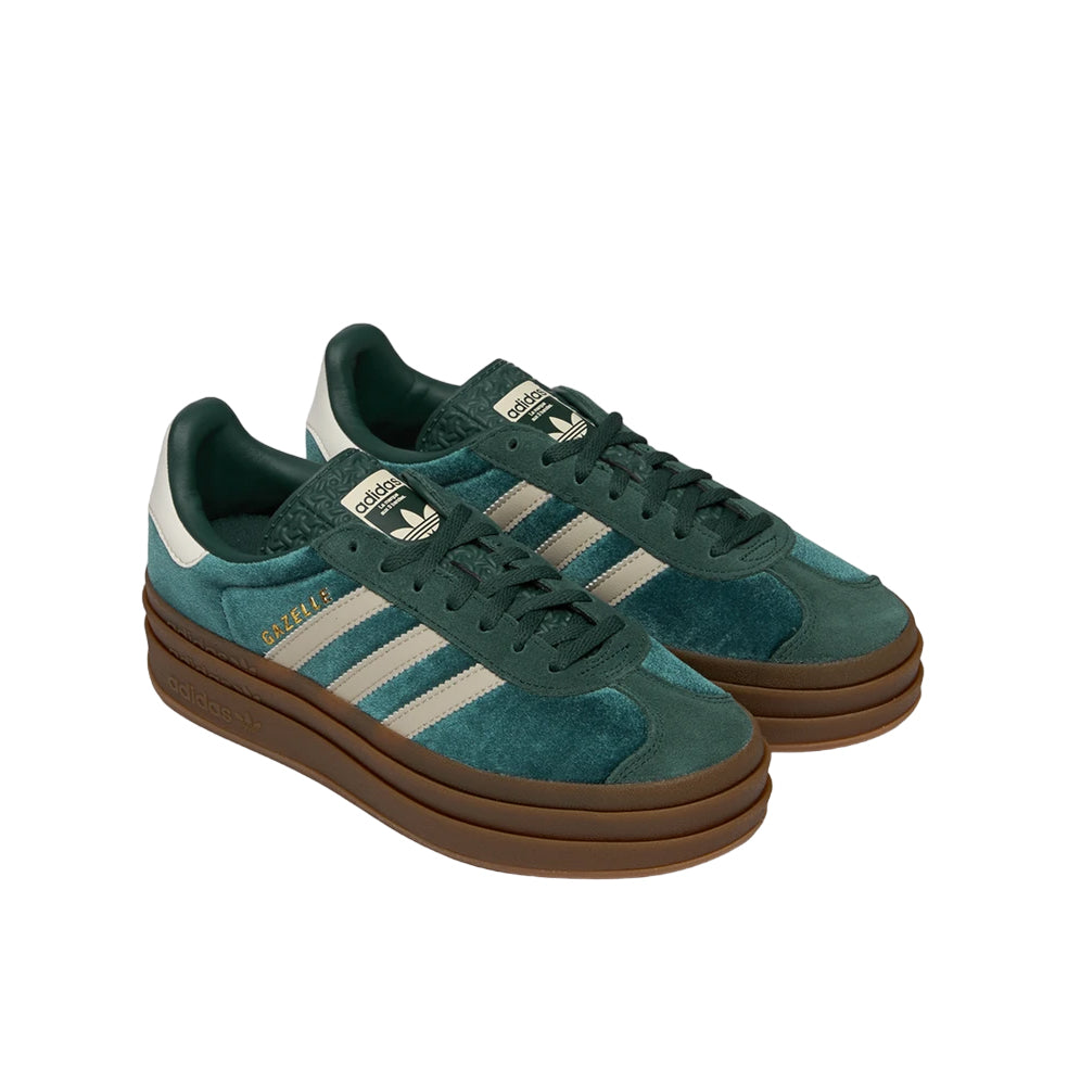 (WMNS) adidas Gazelle Bold 'Mineral Green Velvet' IG4391