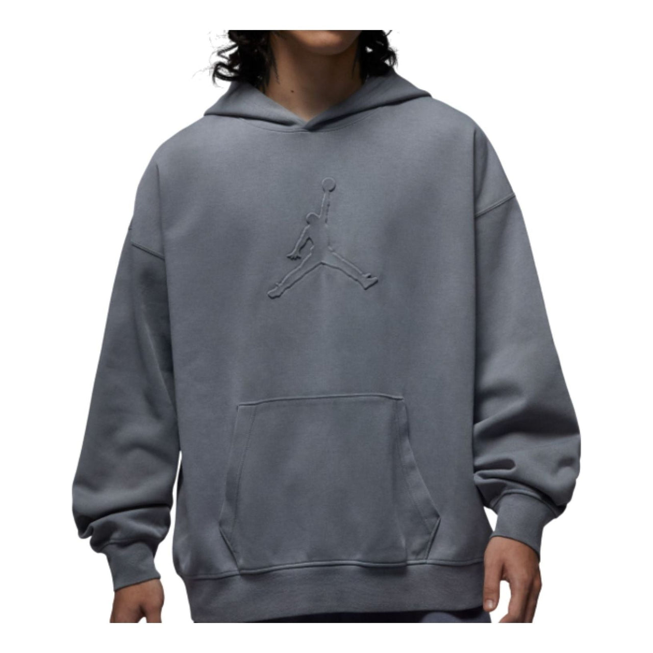 Air Jordan Tatum Hoop Fleece Dri-Fit Pullover Hoodie 'Smoke Grey'  IH0615-084