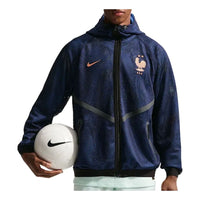 Nike FFF Dri-Fit Football Anthem Jacket 'Blackend Blue Metallic Copper' IH1763-498
