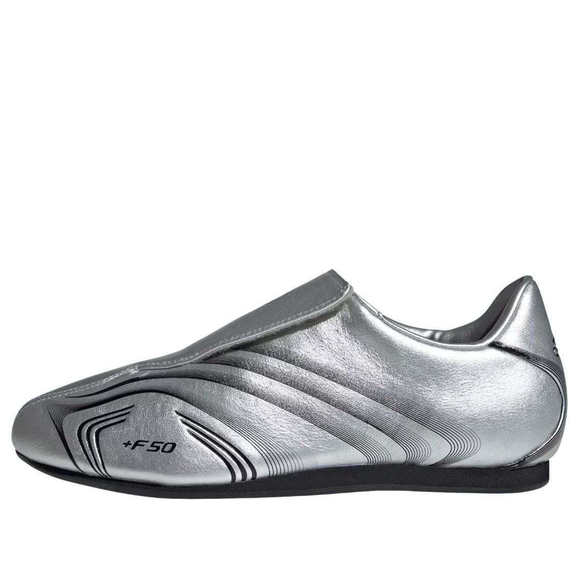 (WMNS) adidas Taekwondo F50 'Silver Metallic Black' IH1873