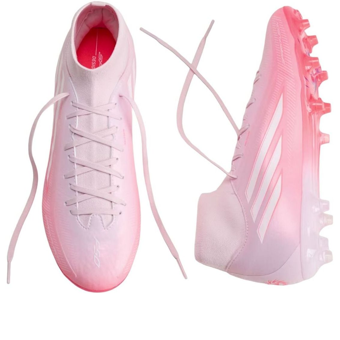 (WMNS) adidas F50 Sparkfusion League Mid FG/AG 'Solar Turbo Distilled Pink' IH4488