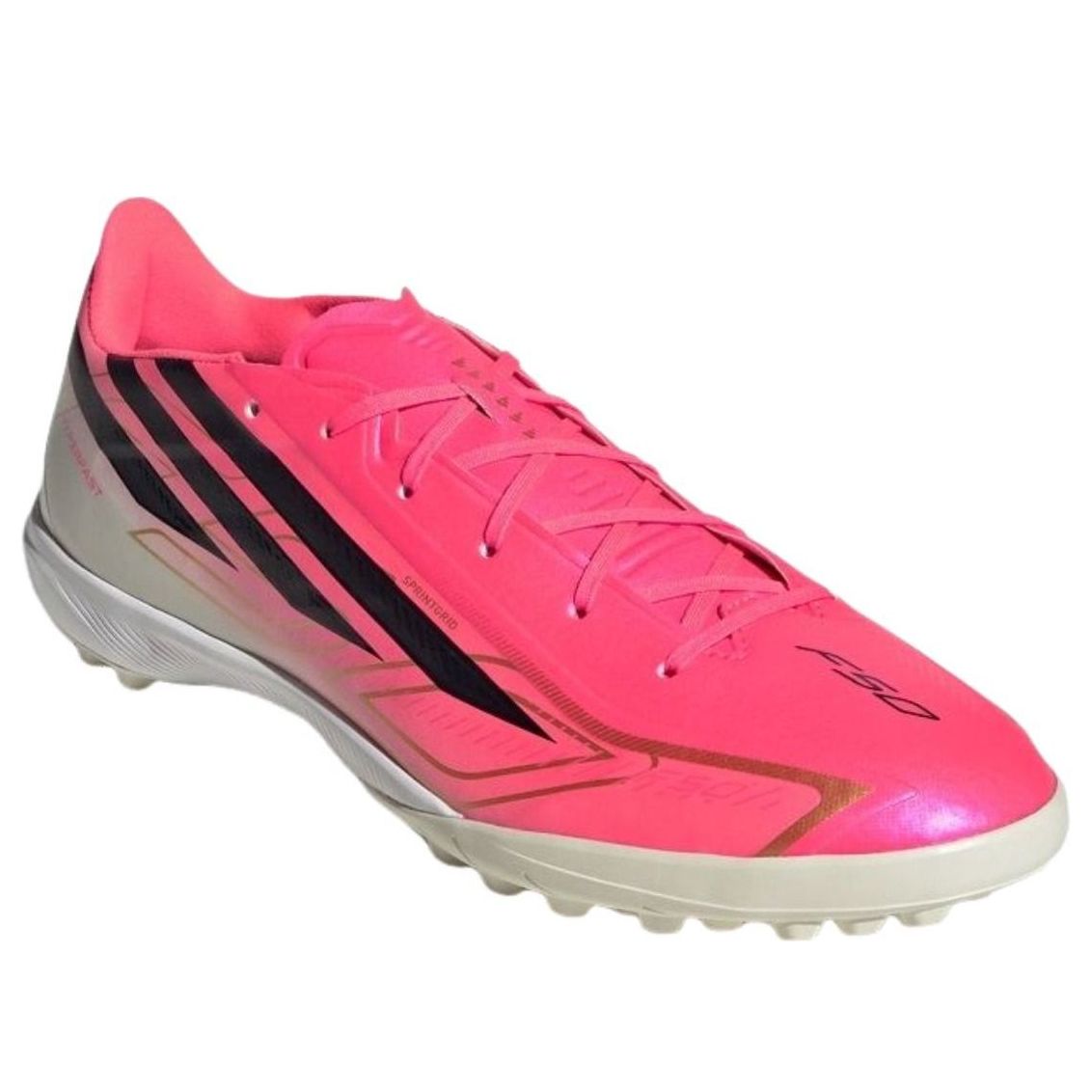 adidas F50 Hyperfast League TF 'Solar Turbo Black Gold Metallic' IH4582
