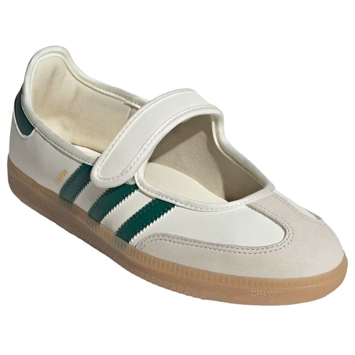 (WMNS) adidas Samba Jane 'Off White Collegiate Green' IH6485