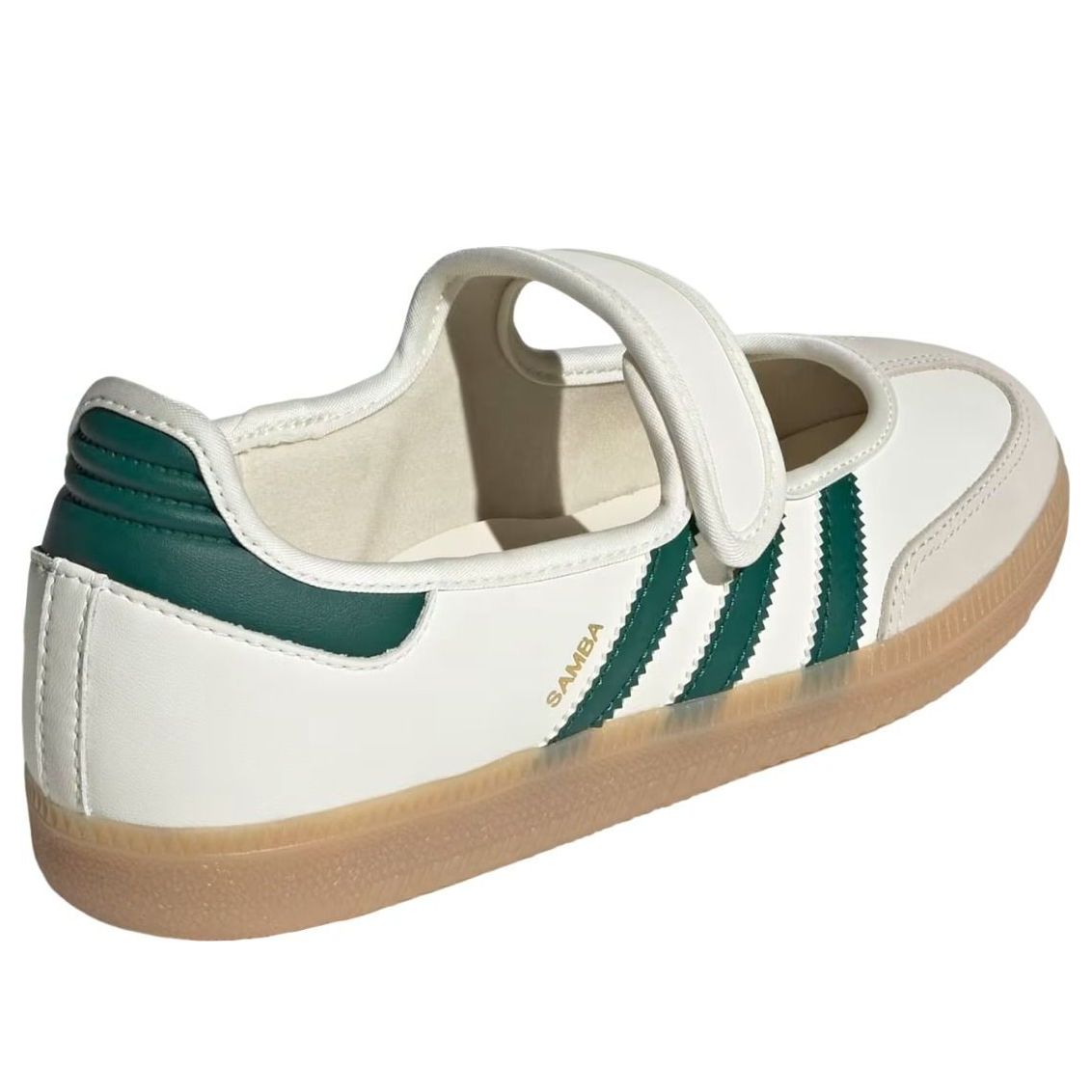 (WMNS) adidas Samba Jane 'Off White Collegiate Green' IH6485