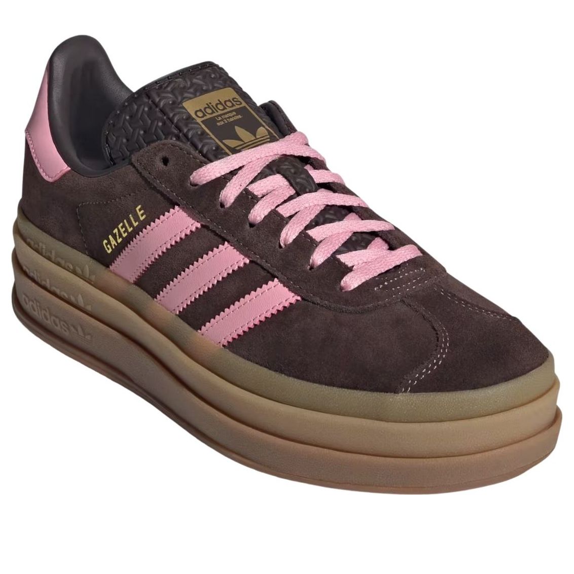 (WMNS) adidas Gazelle Bold 'Aurora Coffee Light Pink' IH6786