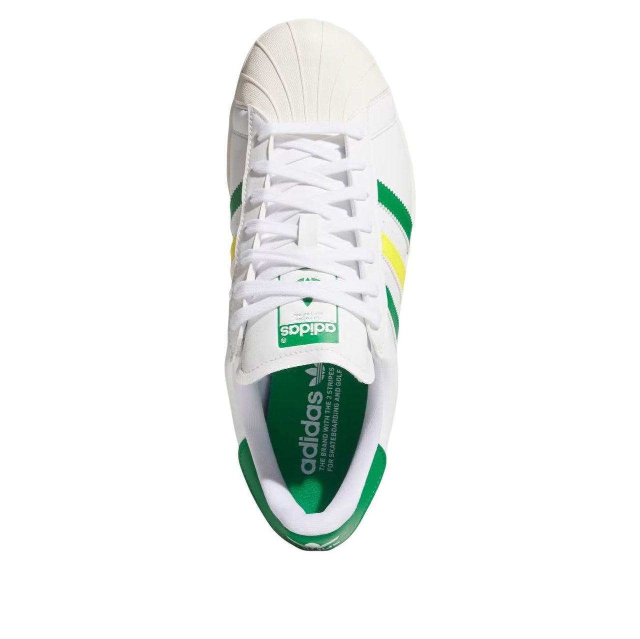adidas SS80 Golf Cleats Free 'White Green Yellow' IH8535