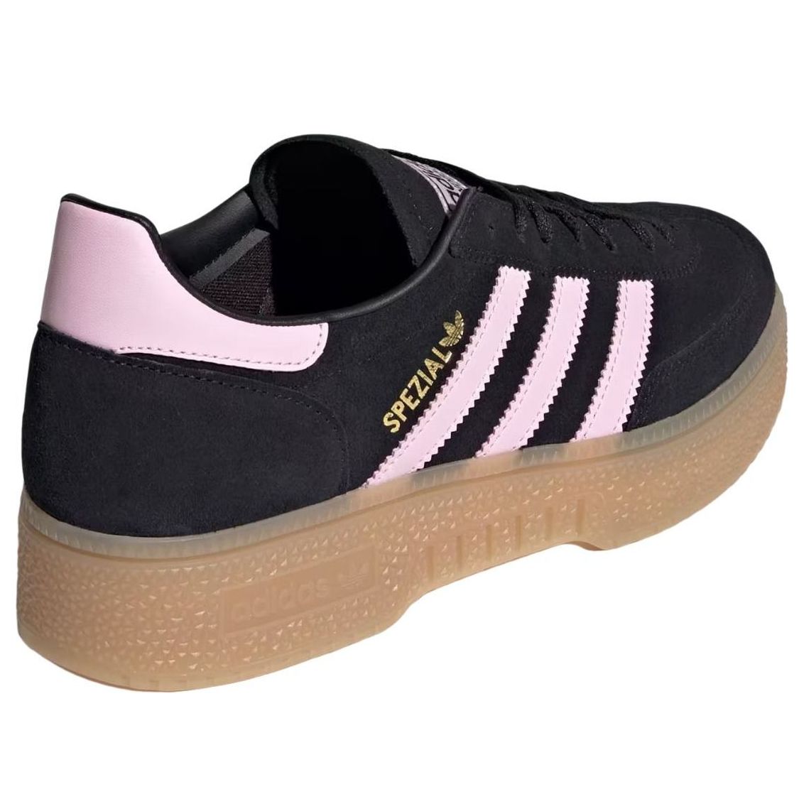 (WMNS) adidas Handball Spezial Bold 'Black Clear Pink Gum' IH9197