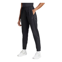 (WMNS) adidas Pacer All Gym 3-Stripes Woven Mid-Rise Pants 'Black' IK5471