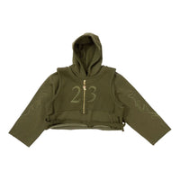 (WMNS) Jordan x Teyana Taylor Hoodie 'Rough Green' IM6257-326