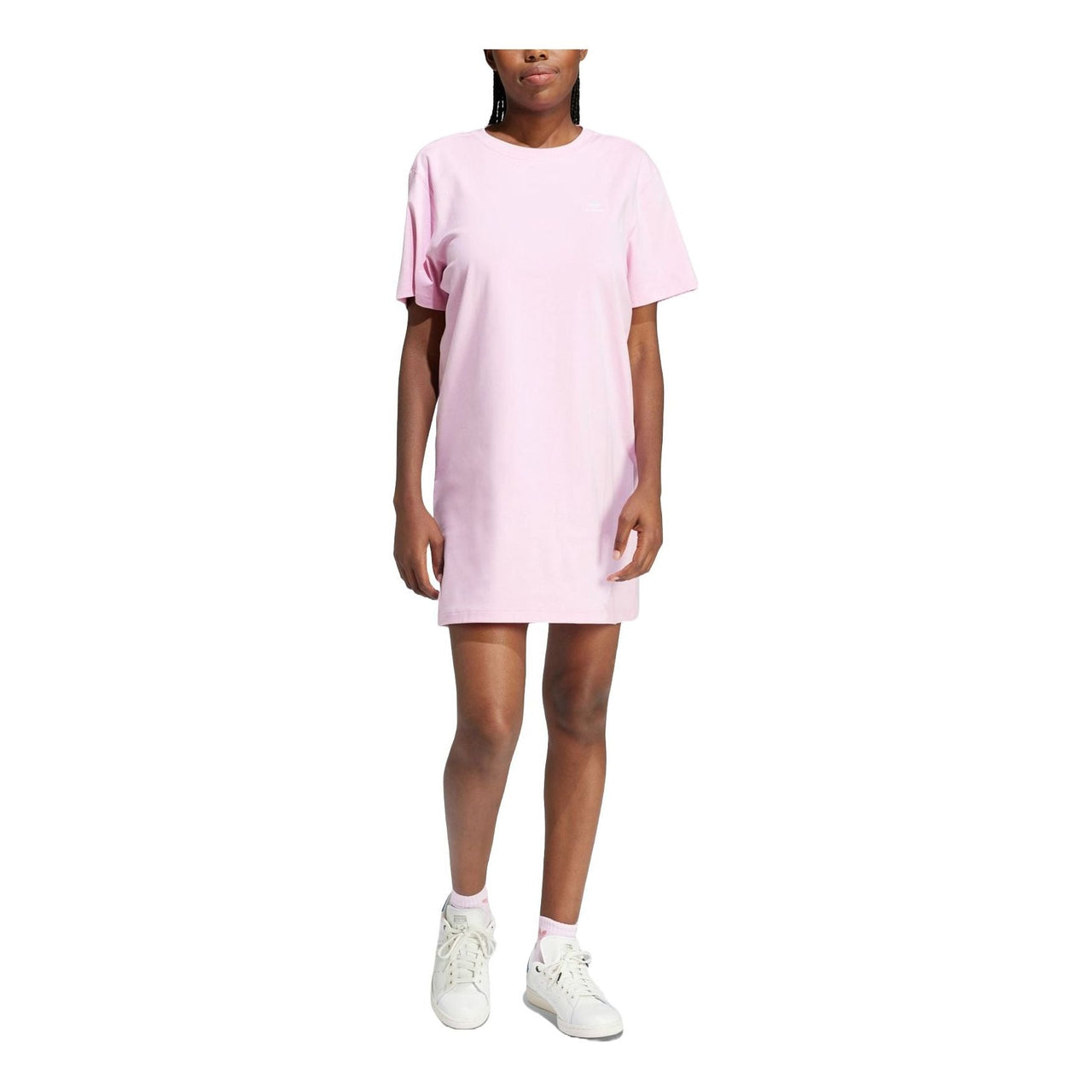 (WMNS) adidas Trefoil Dress Asia Sizing 'True Pink' IN8454