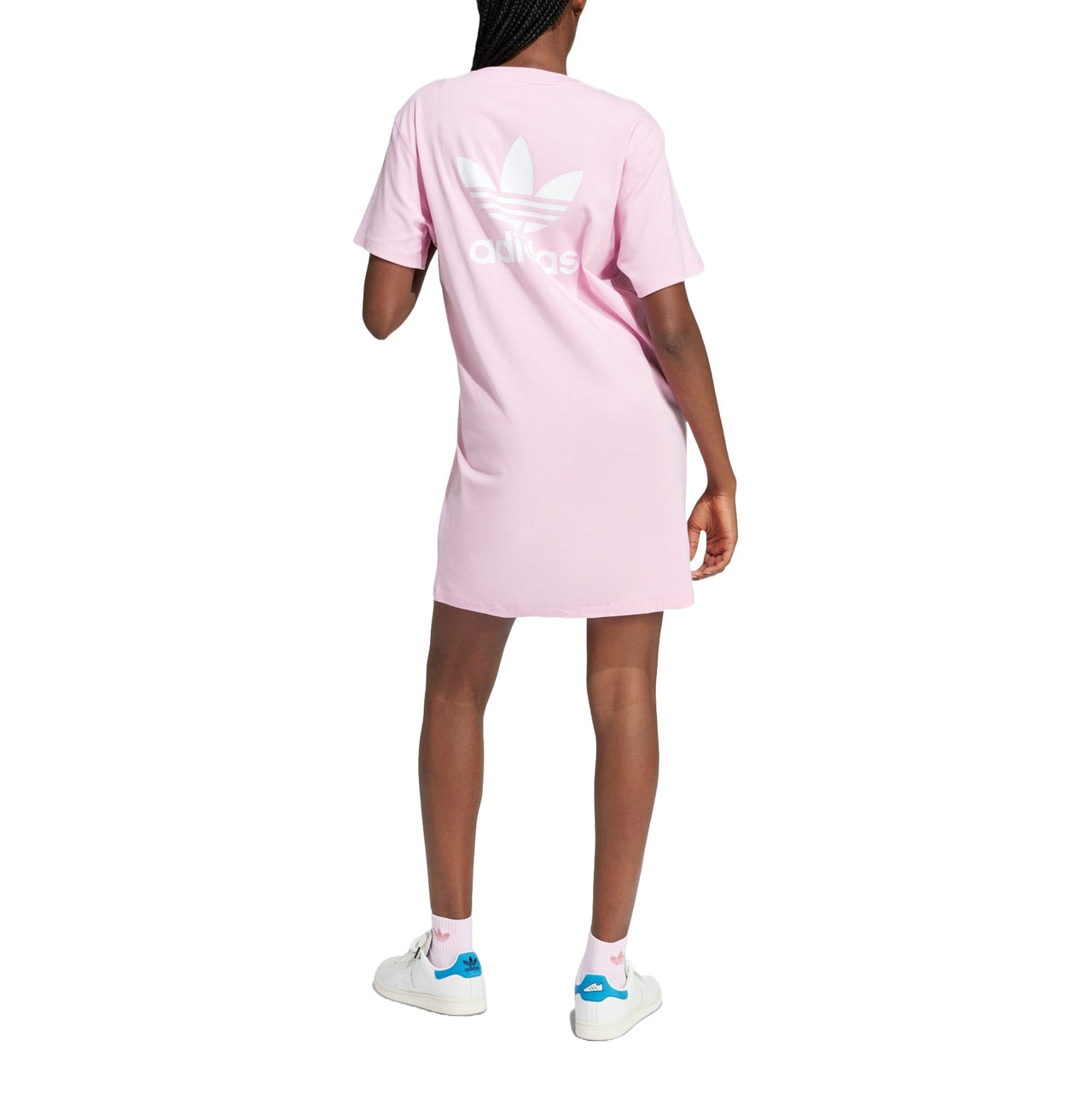 (WMNS) adidas Trefoil Dress Asia Sizing 'True Pink' IN8454