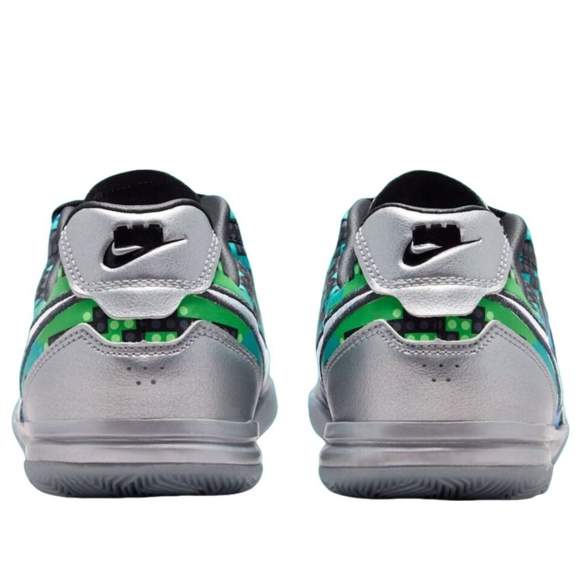 (GS) Nike x LEGO Streetgato 'Metallic Silver Green Strike' IO2390-001