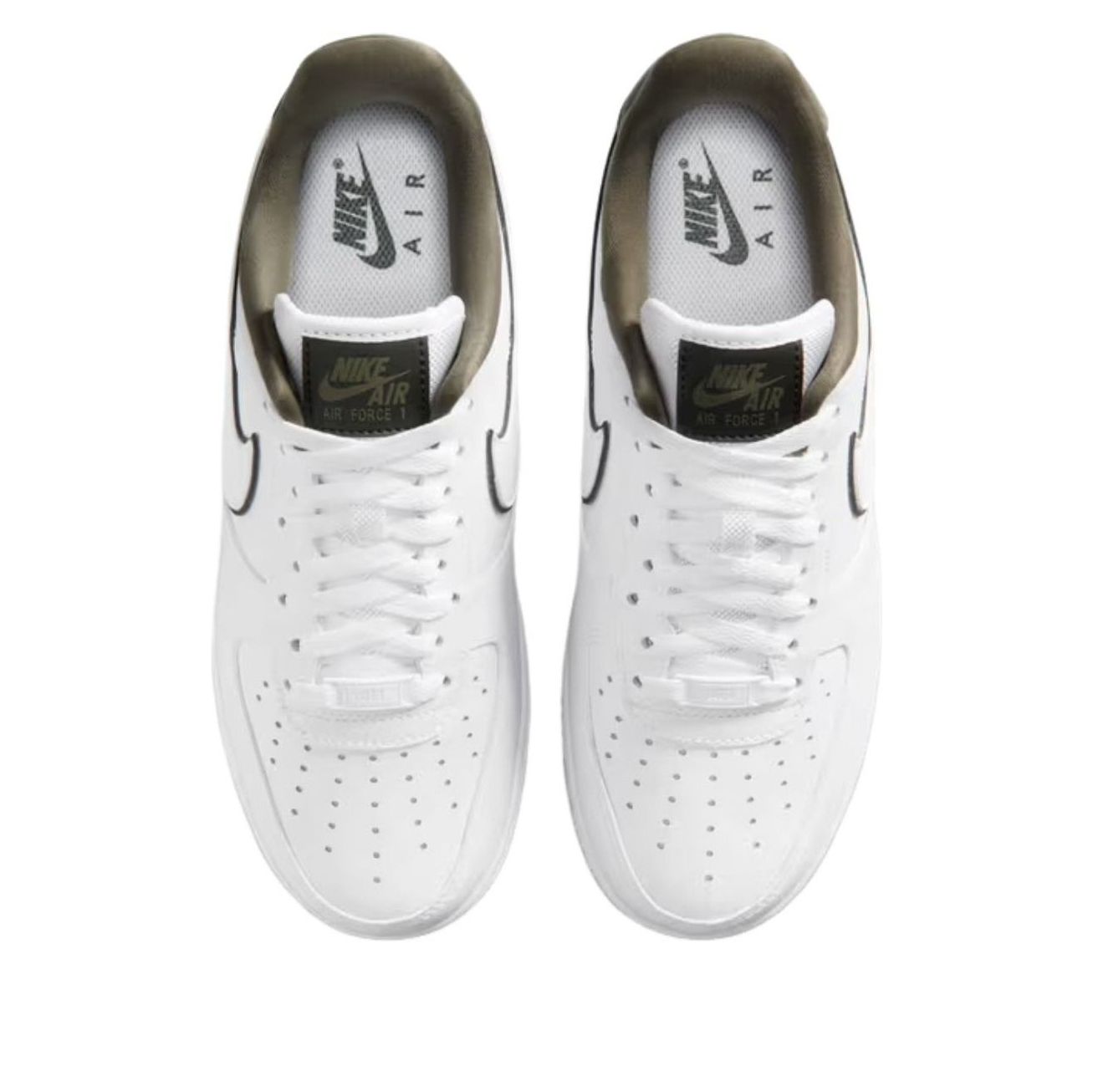 (WMNS) Nike Air Force 1 07 Essential 'White Medium Olive' IO4226-100
