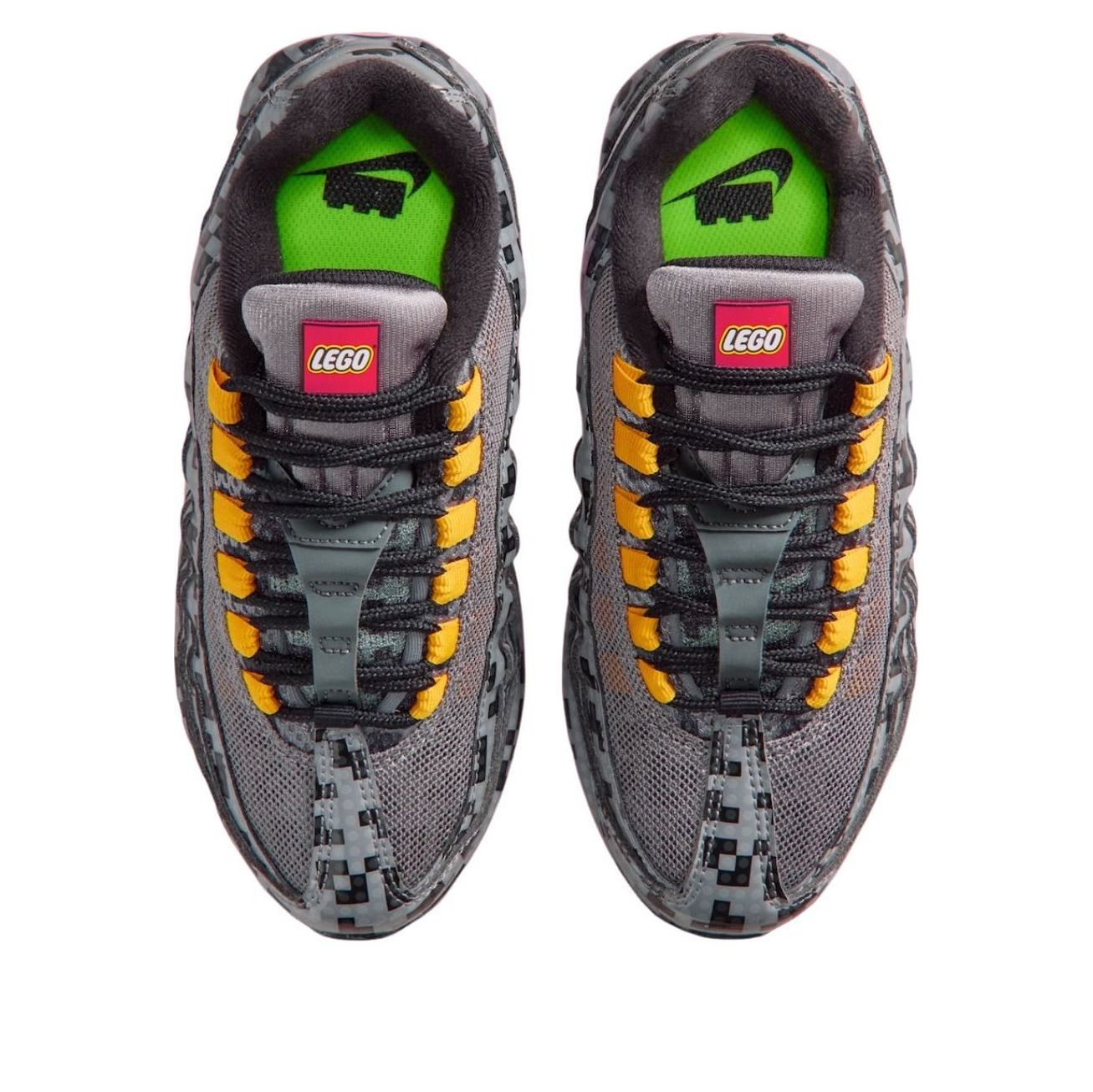 (GS) Nike x LEGO Air Max 95 'Smoke Grey Black' IO4799-001