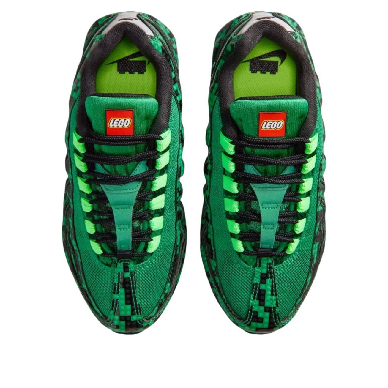 (GS) Nike x LEGO Air Max 95 'Lucky Green Silver' IO4799-300