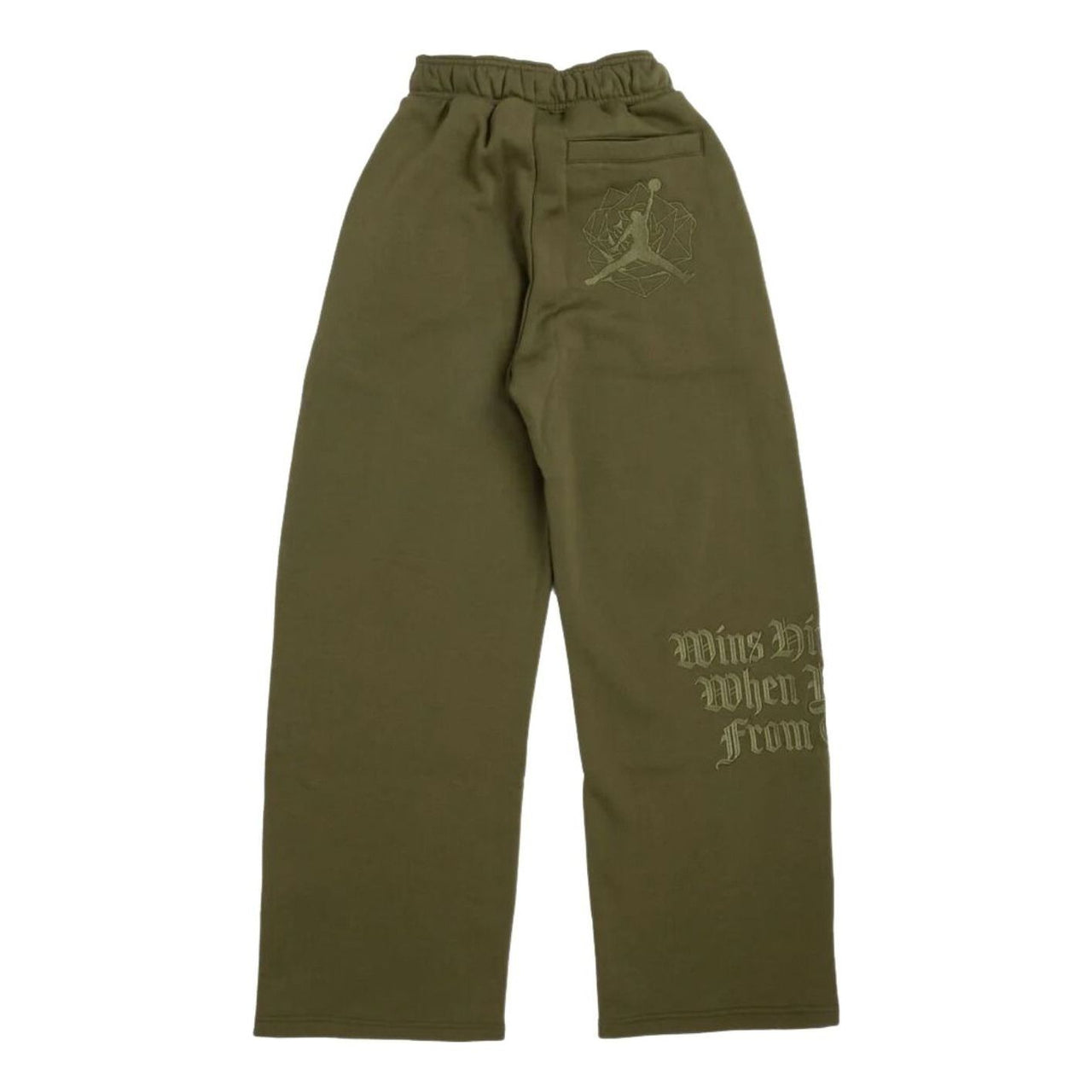 Jordan x Teyana Taylor Fleece Trousers 'Rough Green' IQ3844-326