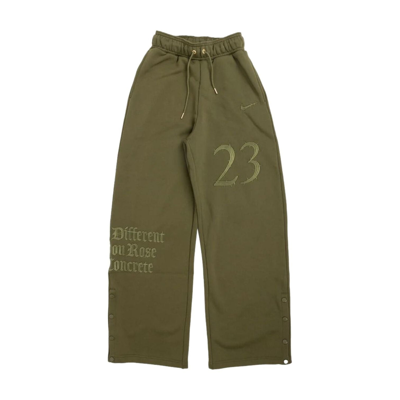 Jordan x Teyana Taylor Fleece Trousers 'Rough Green' IQ3844-326