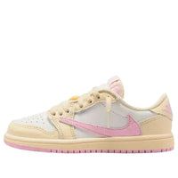 (PS) Air Jordan x Travis Scott 1 Retro Low OG 'Shy Pink' IQ7605-100