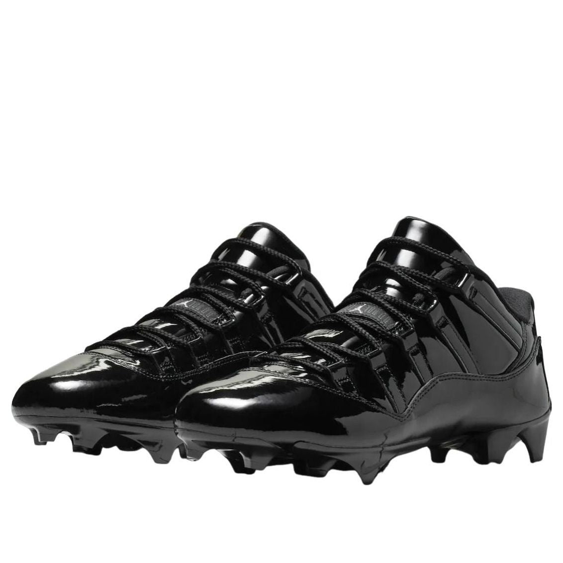 Air Jordan 11 Low TD Cleat 'Black Patent' IQ8113-001