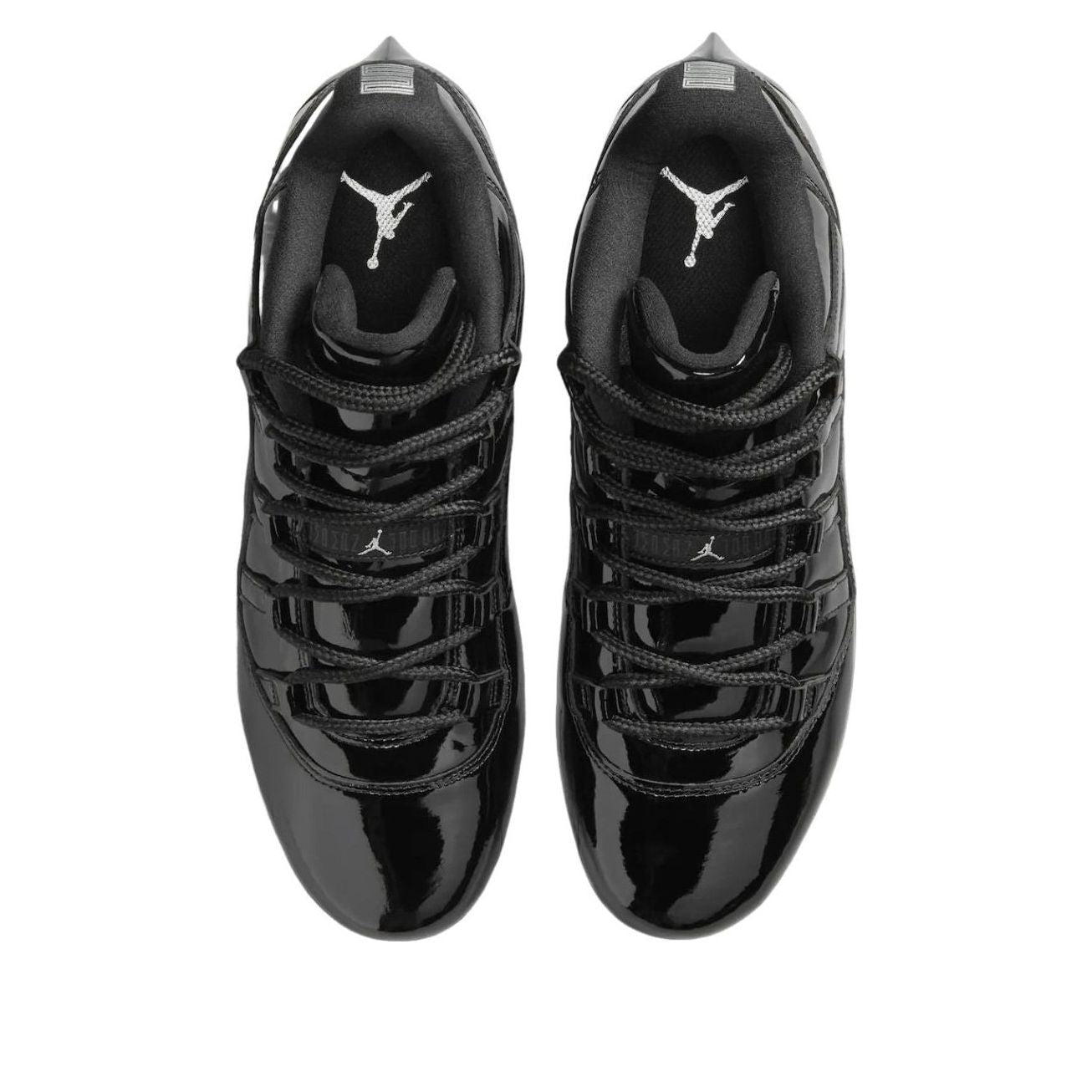 Air Jordan 11 Low TD Cleat 'Black Patent' IQ8113-001