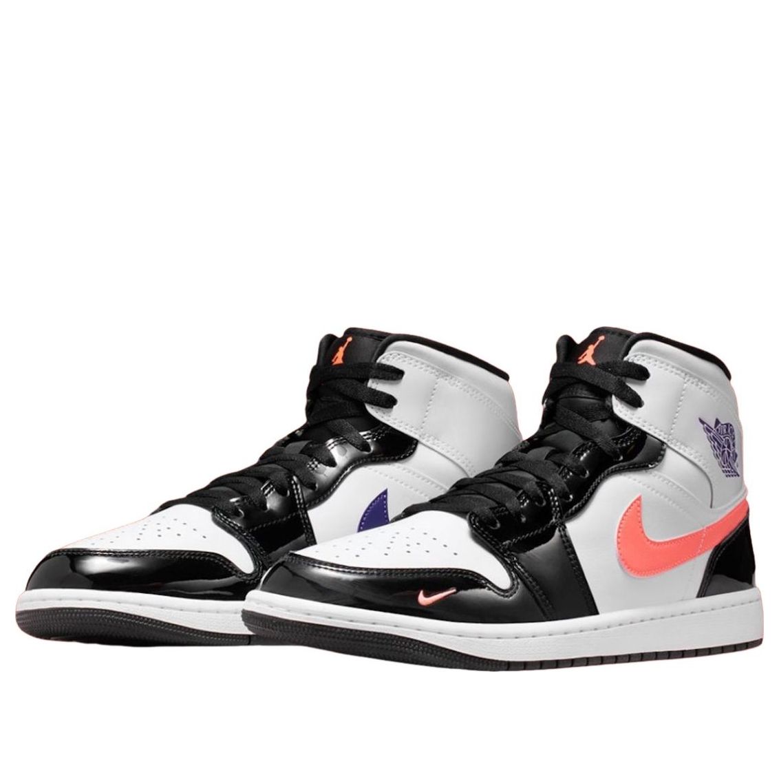 Air Jordan 1 Mid 'Court Purple Bright Mango' IQ9387-010
