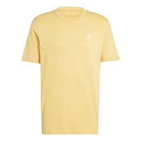 adidas Trefoil Essentials T-shirt Asia Sizing 'Yellow' IR9695