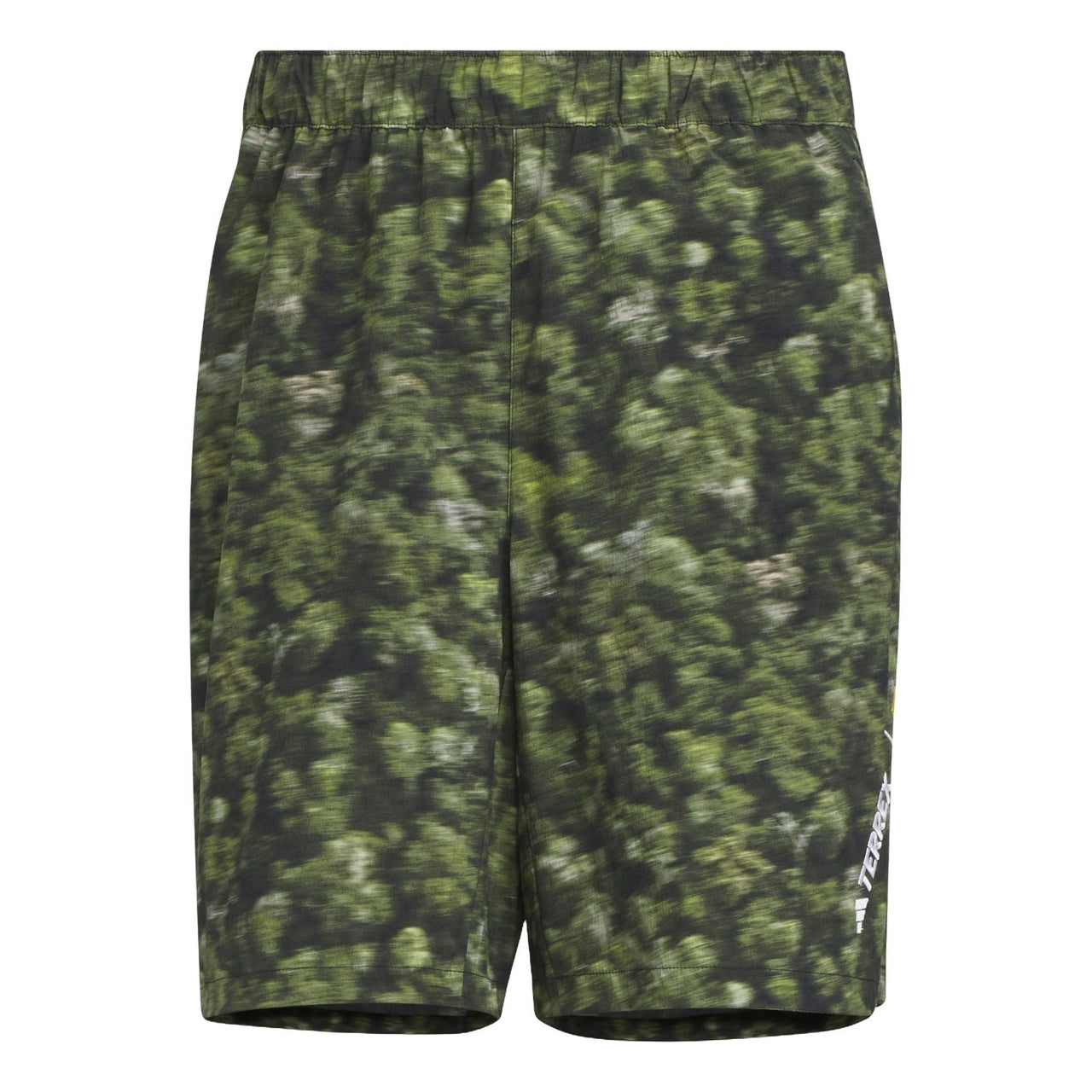 adidas National Geographic Aeroready Allover Print Shorts Asia Sizing 'Green' IS9516