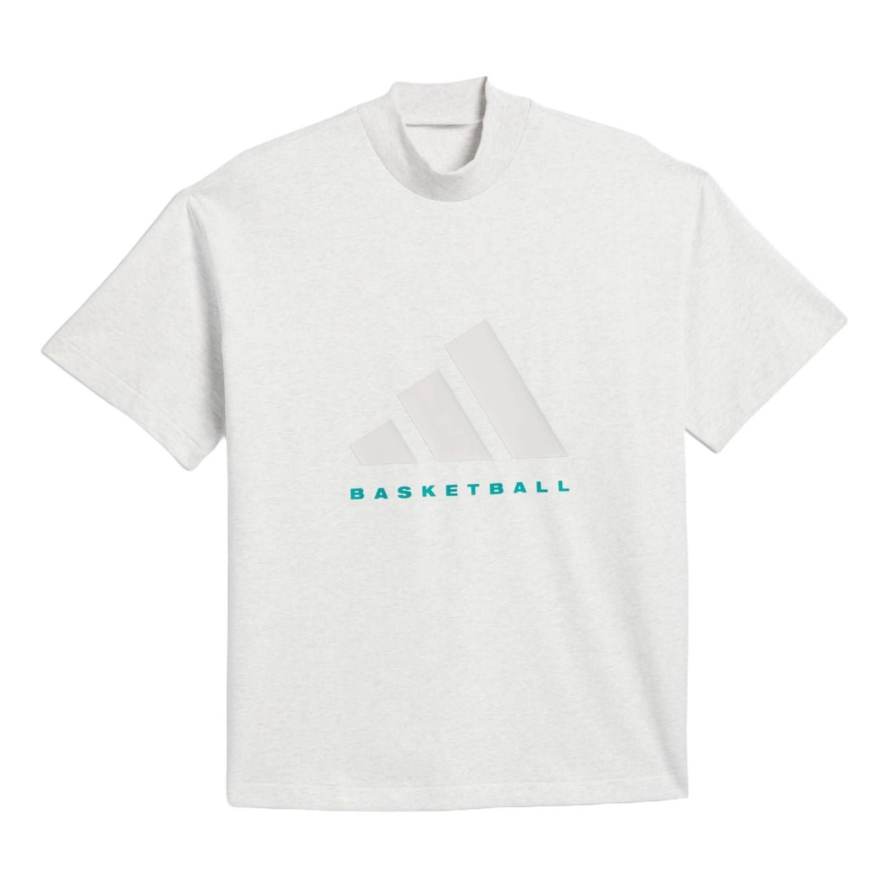 adidas Basketball T-shirt Asia Sizing 'Light Grey' IW5645