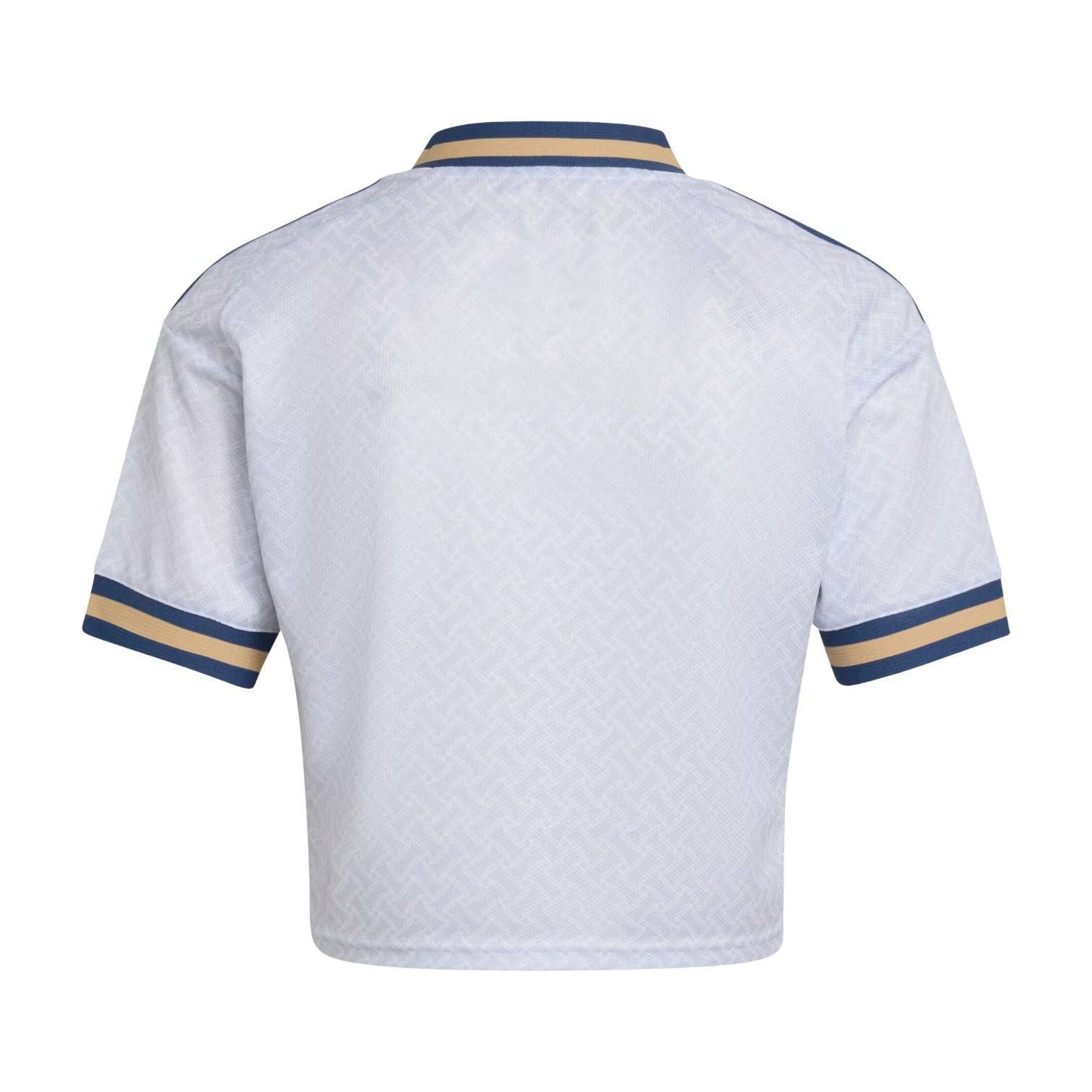 (WMNS) adidas Italy 26 Away Cropped Jersey 'Aeroblue' KE8082