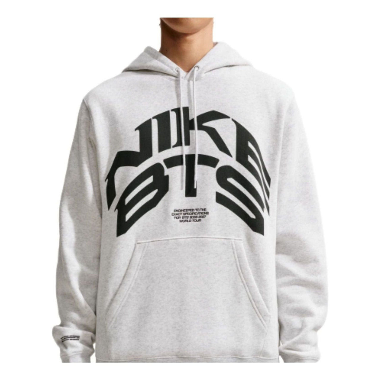 Nike x BTS Fleece Pullover Hoodie 'Birch Heather' JA8525-051