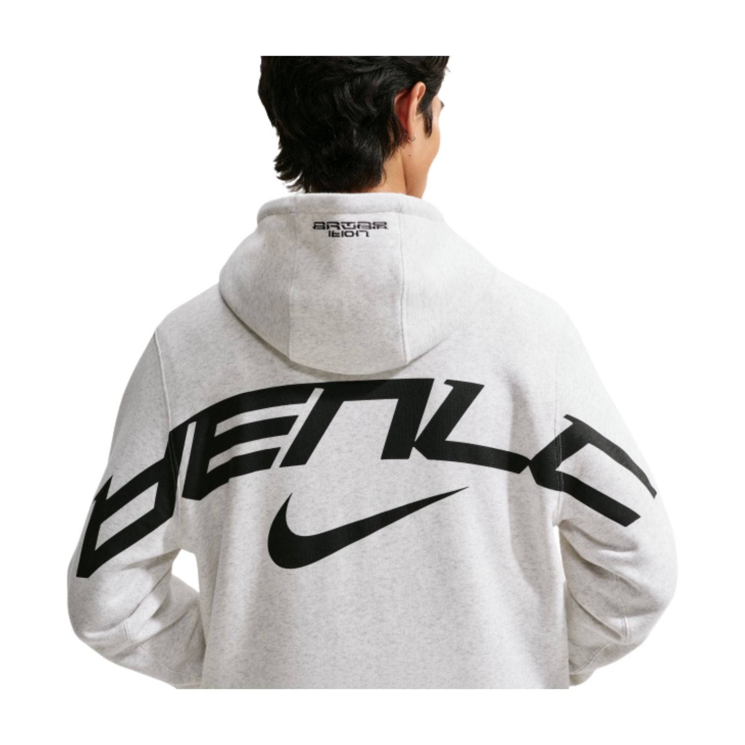 Nike x BTS Fleece Pullover Hoodie 'Birch Heather' JA8525-051