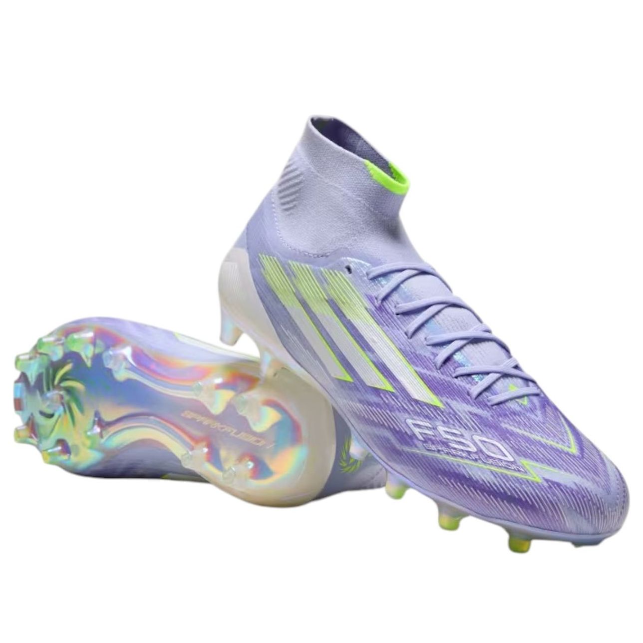 (WMNS) adidas F50 Sparkfusion Elite Mid Firm Ground Artificial Grass Cleats 'Violet Tone' JH7648