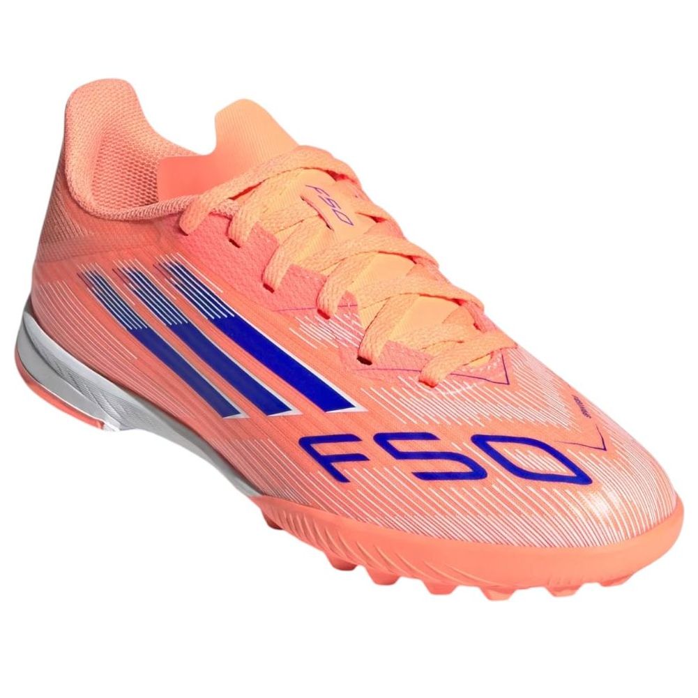 (GS) adidas F50 League TF 'Beam Orange Lucid Blue' JI0001