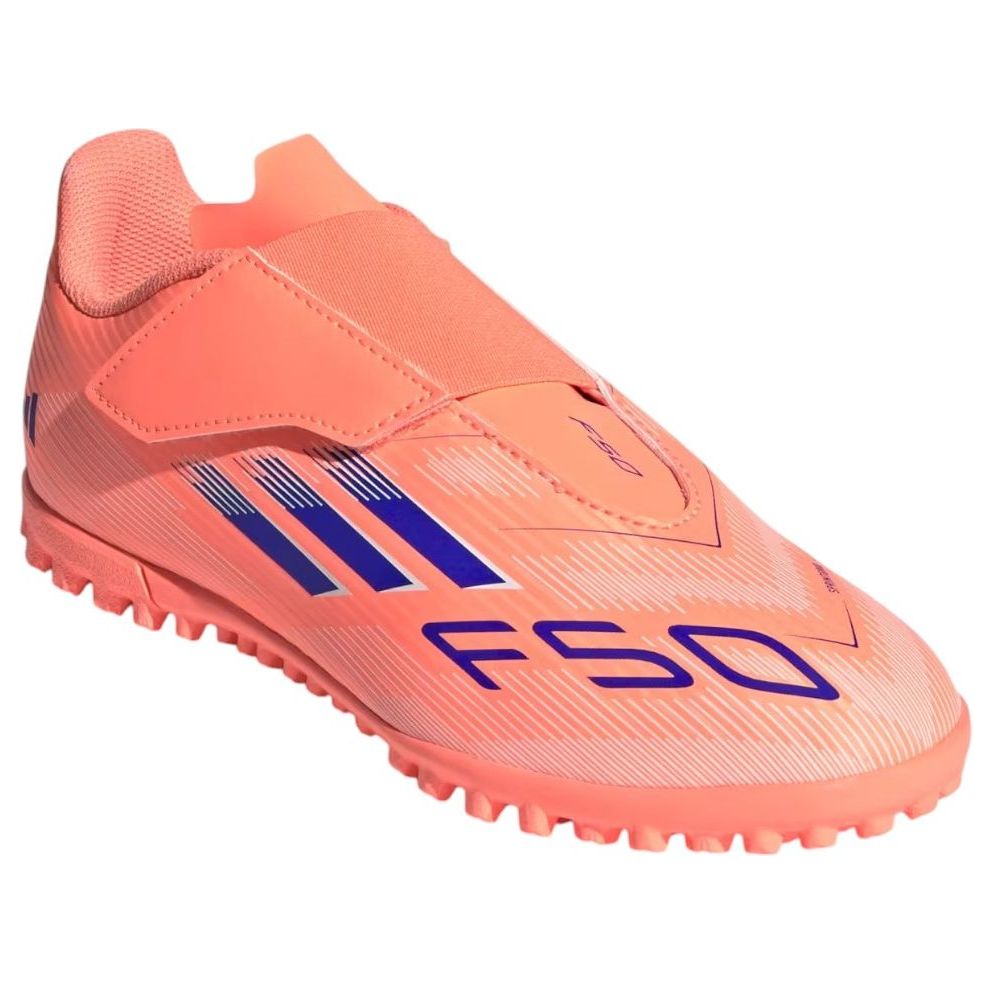 (GS) adidas F50 Club TF 'Beam Orange Lucid Blue'  JI0035