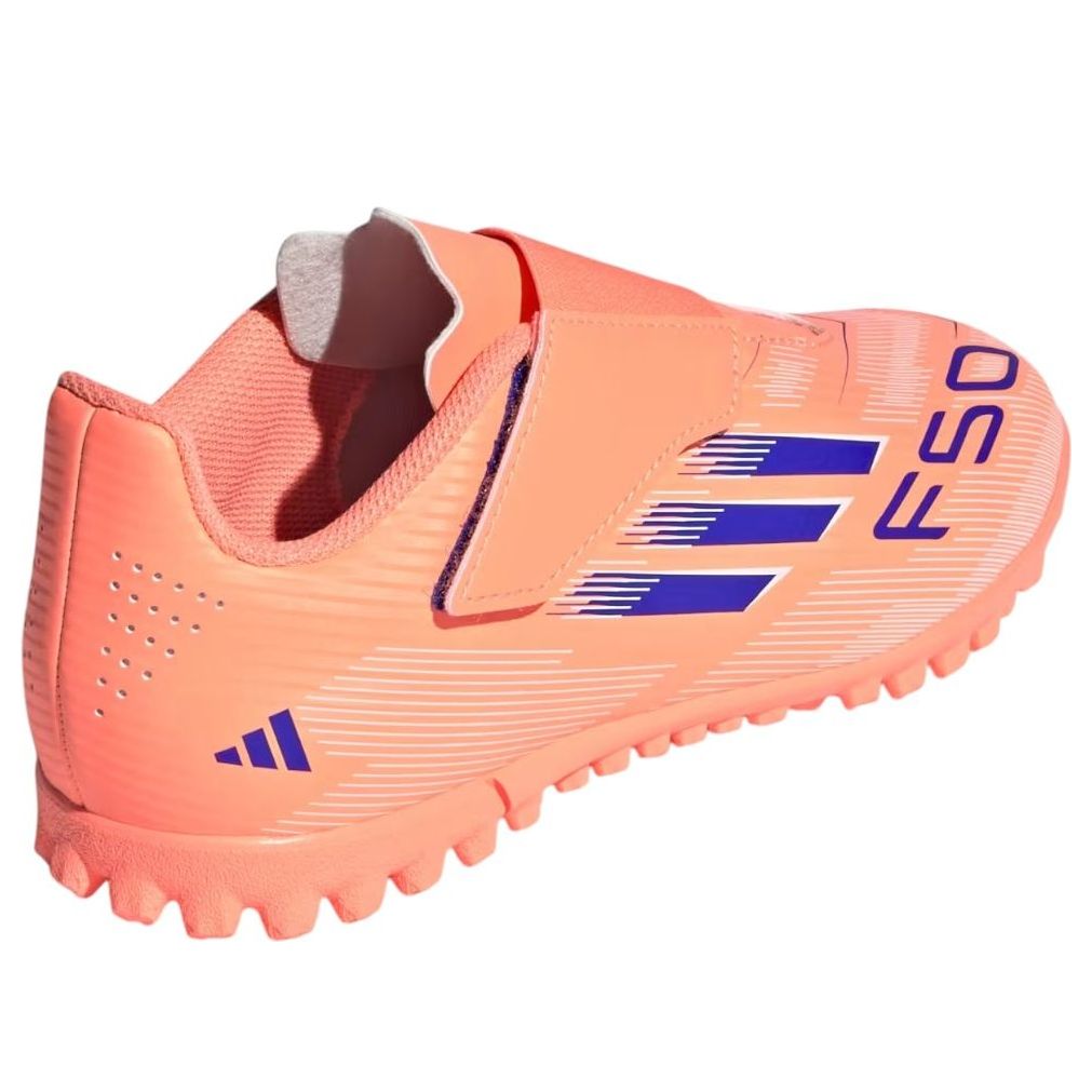 (GS) adidas F50 Club TF 'Beam Orange Lucid Blue'  JI0035