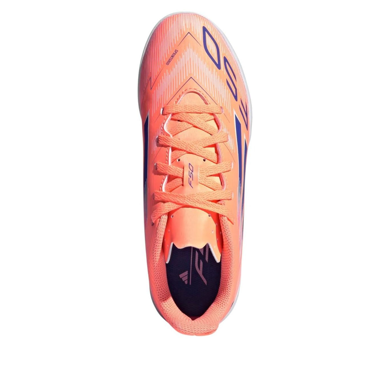 (GS) adidas F50 Club IC 'Beam Orange Lucid Blue'  JI0041