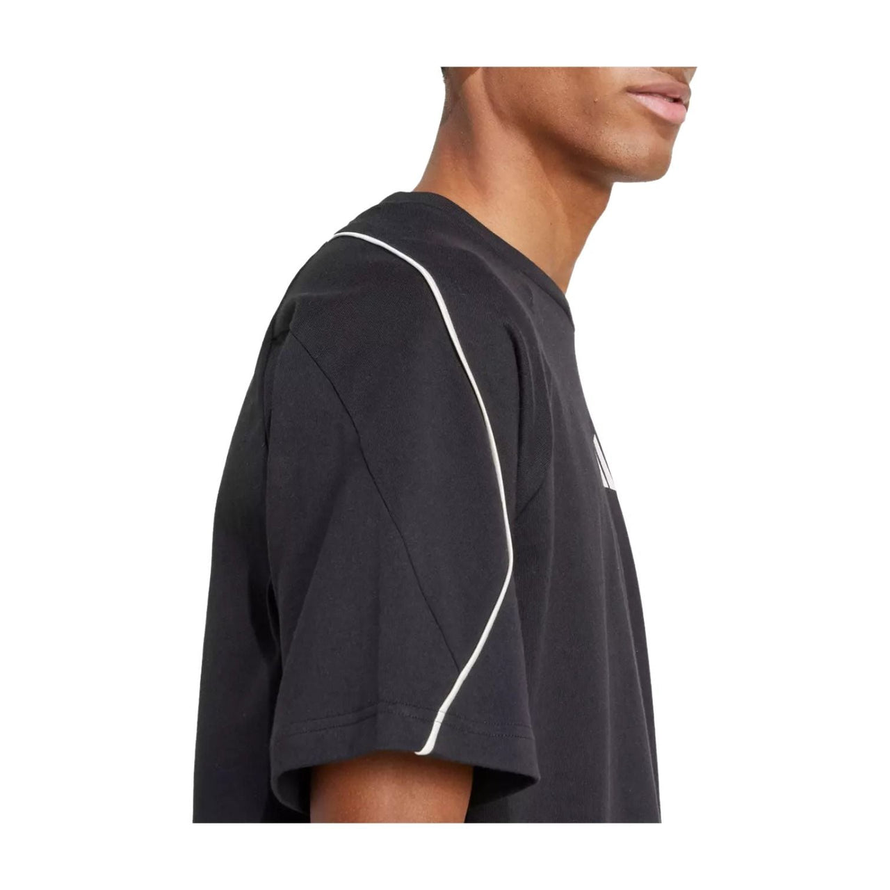 adidas Sportswear Stadium T-Shirt Asia Sizing 'Black Off White' JN1824